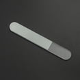thumbnail image 1 of Mini Clear Glass Nano Nail File Rectangle Mani Buffer Polisher, 1 of 8