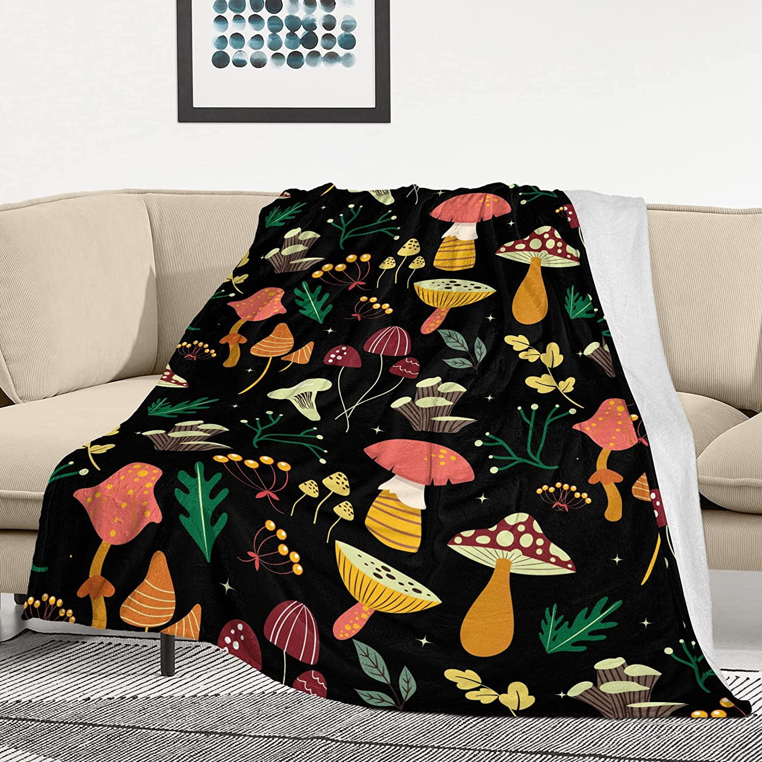 RooRuns to My Mom Blanket Unique Gifts for Mom Happy Birthday Gifts for Mom from Daughter Son Thanksgiving Valentines Mothers Day Blankets Gifts for Her Love Letter Soft Flannel Throw for Couch