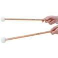 thumbnail image 4 of 2 Pcs Marteau Mallet Tambour Feutre Blanc Tambour Caisse Claire Accessoires d'Instruments de Musique, 4 of 10