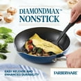 thumbnail image 4 of Farberware Style 10 Inch Nonstick Frying Pan / Skillet, Dishwasher Safe and Oven Safe to 500°F, Blue, 4 of 7