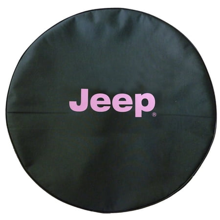 SpareCover Brawny Series - Jeep 30" PINK logo Tire Cover