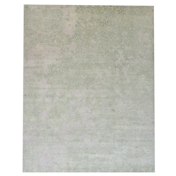 Wahi Rugs Hand Knotted Transitional Abstract Oxidized Broken Design 8'0"x10'0" -w992