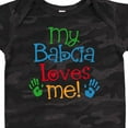 thumbnail image 4 of Inktastic My Babcia Loves Me Boys or Girls Baby Bodysuit, 4 of 5