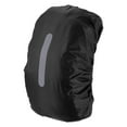 thumbnail image 1 of Funda Impermeable para Mochila Uxcell, Funda para Mochila de 55L-65L, Funda de Lluvia para Bolsa con Correa Reflectante [Negro], 1 of 1