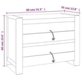 thumbnail image 4 of vidaXL Sideboard 80x35x60 cm Solid Teak Wood, 4 of 5