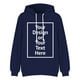 thumbnail image 4 of WILLBEST Sudaderas Navideñas para Hombre, Otoño e Invierno, con Letras, Holgadas, con Capucha y sin Bolsillo, Suéter, Blusa, Abrigo Grande, 4 of 5