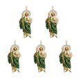 thumbnail image 1 of Visland 2D Acrylic Jesus Christ Ornament Car Rearview Mirror Hanging Decor Auto Interior Religious Gift for Christian Retro Faith Accessories, 1 of 8