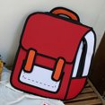 thumbnail image 3 of Bolso de compras de dibujos animados mochila de moda mochila coreana de tela Oxford de gran capacidad, 3 of 9