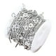 thumbnail image 5 of Cadena de estrella para hacer joyas, hecha a mano, de acero inoxidable, de 5 metros, con dije de estrella para decorar pulseras de tobillo., 5 of 9
