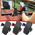 thumbnail image 5 of HBBKVI Phone Holder Bike Phone, Motorcycle Phone Mount Motorcycle Handlebar Cell Phone Clamp, Scooter Phone Clip for More 4.7 - 6.8 Smartphones, 5 of 5