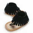 thumbnail image 4 of NOKIO Girls' Thong Sandals Girls' Summery Sandals Baby Girls Sandals Ruffle Bowknot Premium Soft Sole Open Toe Breathable Summer Outdoor Shoes Baby Sandals 0 12 Months Girls, 4 of 6