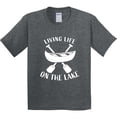 thumbnail image 3 of Inktastic Living Life on the Lake Youth T-Shirt, 3 of 5