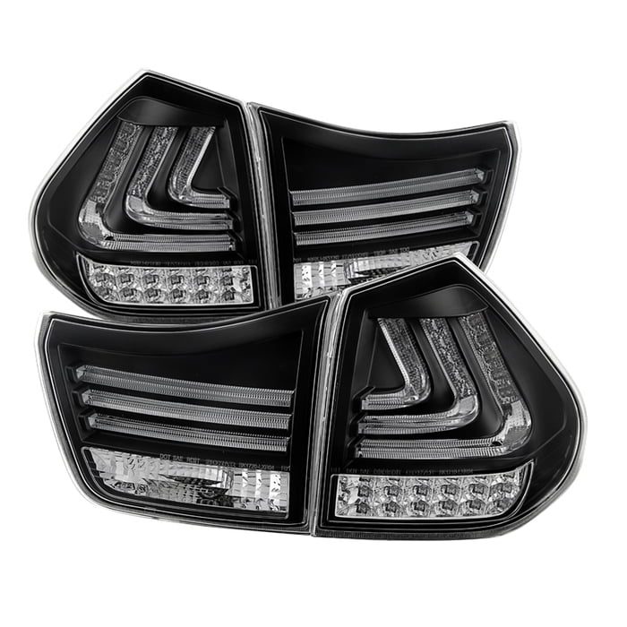 Spyder Lexus RX330 / RX350 0409 LED Tail Lights Black