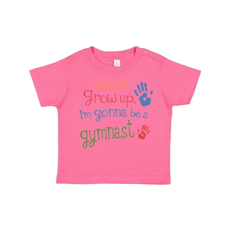 

Inktastic Gymnast Future Gift Toddler Boy or Toddler Girl T-Shirt