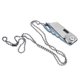 thumbnail image 3 of Mini cuchillo de bolsillo plegable EDC, mango de titanio, hoja S35VN, herramienta portátil de supervivencia al aire libre, color azul, 3 of 5