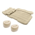 thumbnail image 1 of Colchón de aire para automóvil, tapete para dormir 50.39"x30.31"x5.91", cama de colchón de aire para el asiento trasero con almohadas color beige, 1 of 6