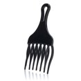thumbnail image 1 of ZHAOCHENG piezas Legrand (negro) Afrocomb, AfroComb de dientes anchos de plástico, peine para pelo rizado, para peinar y desenredar el cabello enredado, 1 of 5