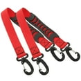 thumbnail image 1 of OULII 2 Pcs Porte-Bottes de Ski Sangle en Nylon Design Poignée Rouge pour Ski Extérieur, 1 of 5