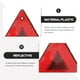 thumbnail image 5 of 6 señales de advertencia de movimiento lento, reflectores triangulares de seguridad para vehículos, señales de advertencia para carrocería., 5 of 8