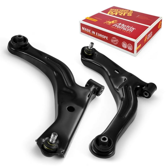 Metrix Premium Chassis Parts - Front Left & Right Lower Control Arm w Ball Joint & Bushing Assembly Kit Fits 05-12 Ford Escape, 05-06/08-11 Mazda Tribute, Mercury Mariner, K80400, RK80399