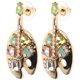 thumbnail image 3 of Rhinestone Dainty Earrings For Women Special Occasions 4X2CM Artistic Design 1 Pair, 3 of 5