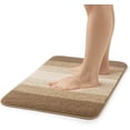 thumbnail image 1 of Tapete para Baño Bluelander de Microfibra, Antideslizante con Suela TPR, Beige, 1 of 5