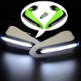 thumbnail image 1 of 1 Par de Protectores de Mano Cola para Motocicleta Protectores de Manos LED Verde Manoplas, 1 of 7