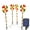 C, variant on 2024 Summer Savings! Vikakiooze Solar Light 4 Pack Christmas Solar Lights Outdoor, 80Led Lolli Peppermint Lights, Candy Cane Christmas Decorations With Warm Light for Xmas Holiday Patio Yard