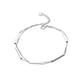 thumbnail image 2 of Brazalete decorativo Jumpingount de plata de doble capa galvanizado a la moda para mujer AP018643-00, 2 of 6
