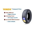thumbnail image 4 of WINDA Trailer Tire Wheel Assembly ST205/75R15 8-Ply D 107L 5 Lug on 4.5" PCD Silver Mod Rim, 4 of 7