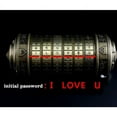 thumbnail image 4 of Da Vinci Combination Lock Toy Metal Wedding Gift Guard or Valentine‘s Day Escape Code Puzzle, 4 of 7