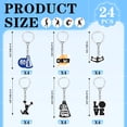 thumbnail image 2 of Bolsas de ánimo y llaveros Olgaa de Cheerleader Gifts, 48 unidades, 24 unidades, 2 of 7