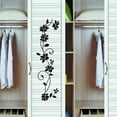 thumbnail image 5 of Openpig Black Flower Vine Wall Stickers, Simplicity Floral Art Wall Decals Removable Vinyl Peel and Stick for Bathroom Living Room Bedroom Home Decorations, 5 of 6