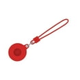 thumbnail image 3 of Tracker Case Silicone Cover Protector Anti-lost Portable Keychain Replacement for iOS AirTag, Red, 3 of 7