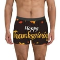 thumbnail image 2 of JUNZAN Happy Thanksgiving 1 Mens Underwear Boxer Briefs for Men’s-X-Large, 2 of 7
