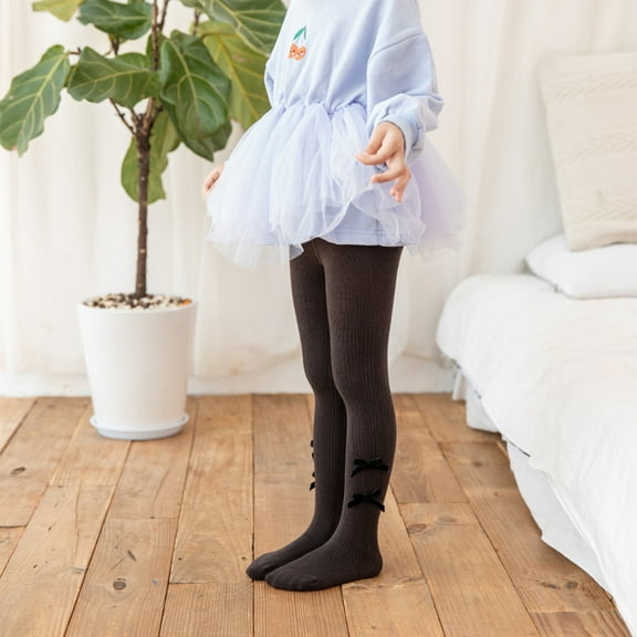 2-7 Years Young Girls Cotton Uniform School Tights Warm Soft And Girls Tights For Comfortable Longer Tops To Wear With Leggings Casual Pants For Girl Plaid Print Pants For Girl