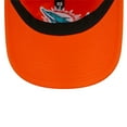 thumbnail image 5 of Women's New Era  Orange Miami Dolphins  Main Core Classic 2.0 9TWENTY Adjustable Hat, 5 of 6