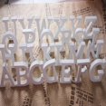 thumbnail image 2 of 1 pieza Diy letras de madera independientes alfabeto blanco boda cumpleaños fiesta hogar decoraciones nombre personalizado diseño QQLIFE Tan Jianjun unisex, 2 of 2