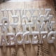 thumbnail image 2 of 1 pieza Diy letras de madera independientes alfabeto blanco boda cumpleaños fiesta hogar decoraciones nombre personalizado diseño QQLIFE Tan Jianjun unisex, 2 of 2