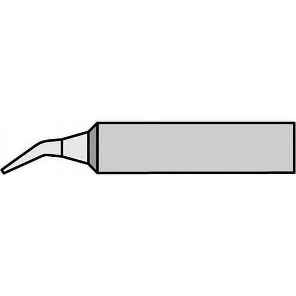 Weller 0054486599 (XNT1X) Angled Round Soldering Tip, 45 Degree Angle, 0.4 mm, 28.0 mm