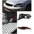 thumbnail image 2 of Honda Civic Headlights, Grille, Eyebrow Black, 2 of 2