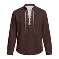 thumbnail image 4 of Teen Boys' Costumes Long Sleeve Boys Medieval Shirt Pirate Costume Kids Dress up Clothes Boy Halloween Costumes 11-12 Years, 4 of 5