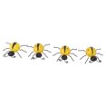 thumbnail image 3 of Ladybug Wall Decor, Easy Installation Iron 4Pcs Lady  Ornament Home Decoration  For Indoor, 3 of 8