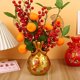 thumbnail image 4 of Maceta de resina con forma de bolsa de dinero, florero, Feng Shui, para primavera Oro, 4 of 9