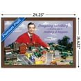 thumbnail image 3 of Mister Rogers - Neighborhood Wall Poster, 14.725" x 22.375", Framed, 3 of 3