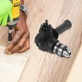 thumbnail image 4 of SEWACC Extension Right Angle Drill Adapter For Tight Space Maneuvering Black 1Pcs, 4 of 8