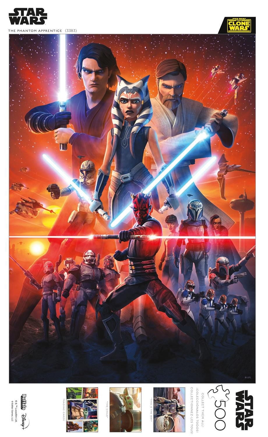 Buffalo Games - Star Wars - The Phantom Apprentice - 500 Piece Jigsaw Puzzle