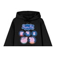 thumbnail image 2 of Peppa Pig Daddy Pig, Mummy Pig, Peppa, George, Evie Adult Black Graphic Hoodie-Medium, 2 of 4