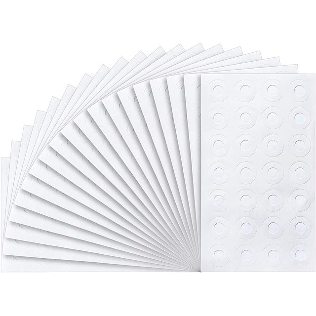 2000 Pieces Self Adhesive Reinforcement Label, Round Binder Hole Reinforcements