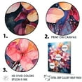 thumbnail image 3 of Designart "Dreamy Tropical Palette Of Plumeria" Plumeria Floater Framed Canvas Wall Art, 3 of 5